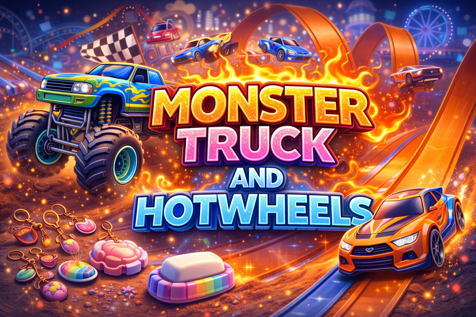 MONSTER JAM & HOTWHEELS