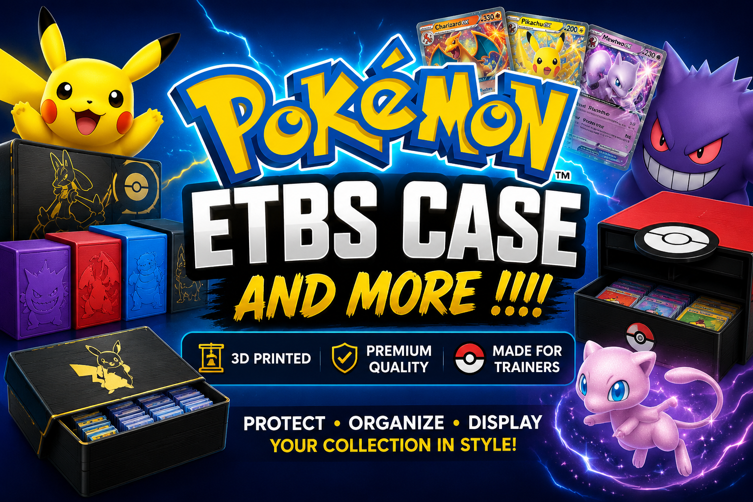 POKEMON ETBS CASE AND MORE !!!!