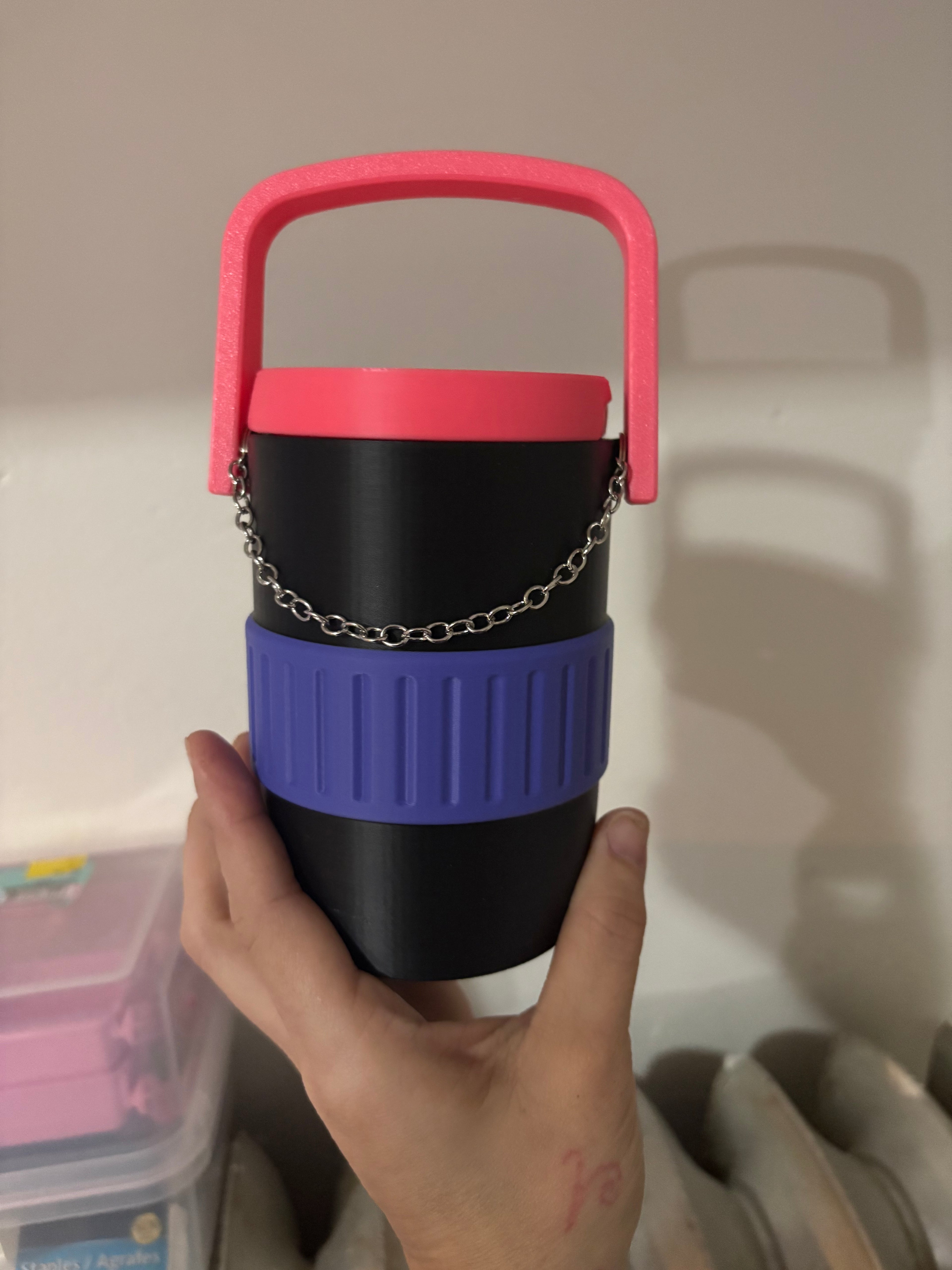 Kuromi cup cooler