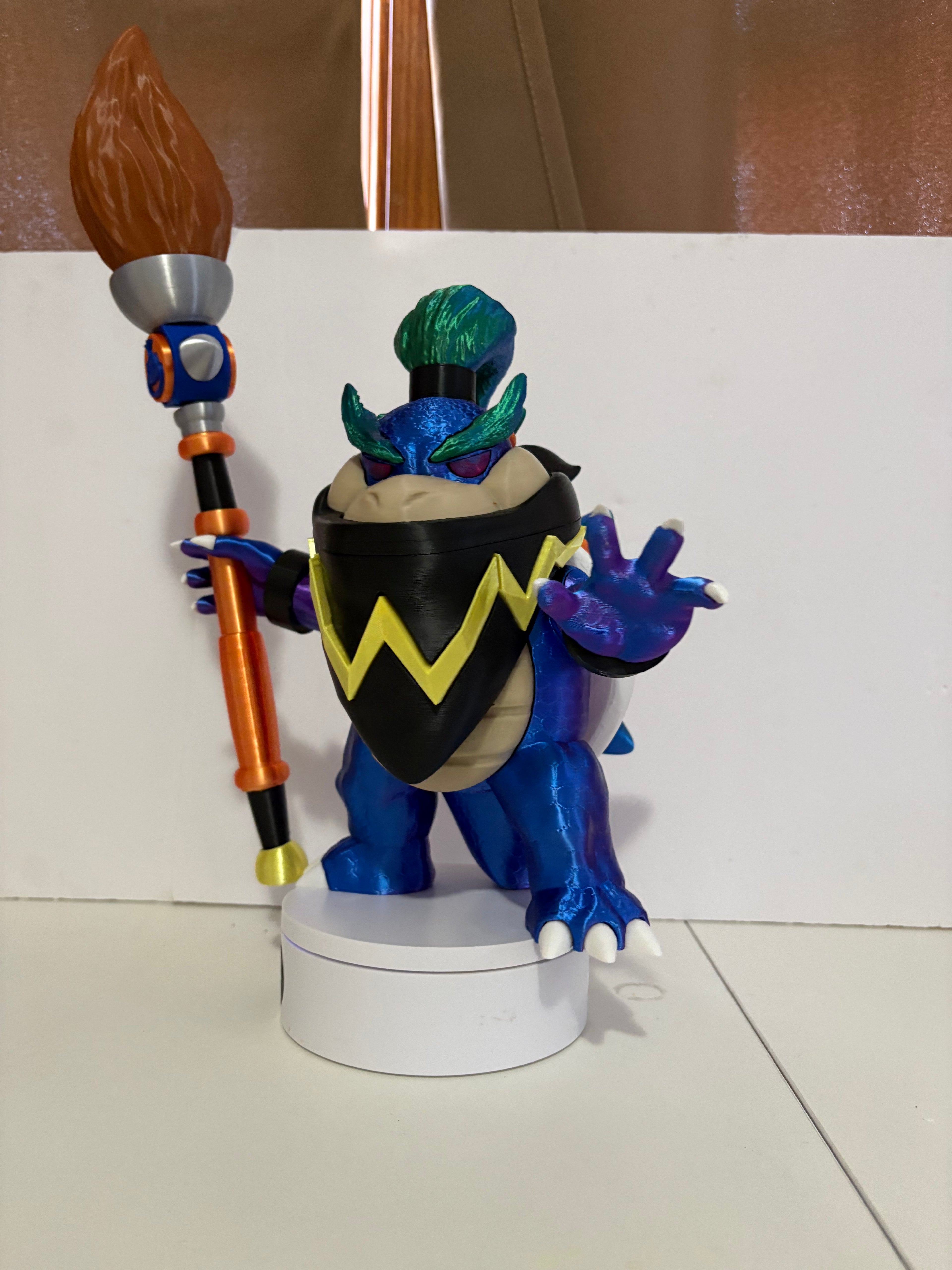 Bowser Jr Galaxy Style 3D Printed Figure