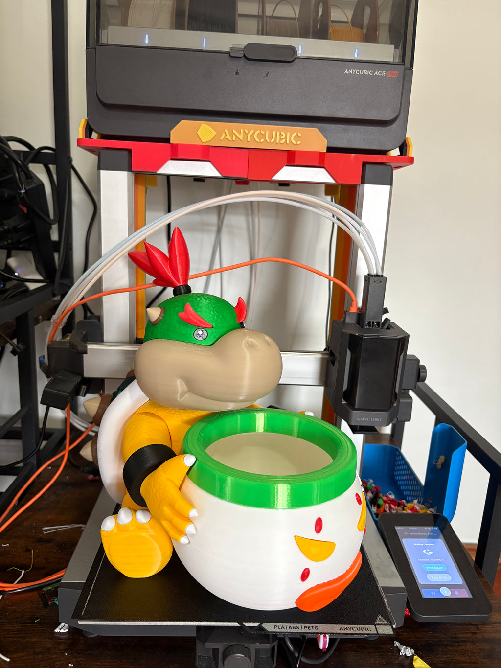 Bowser Jr Popcorn Bucket (3D Printed)