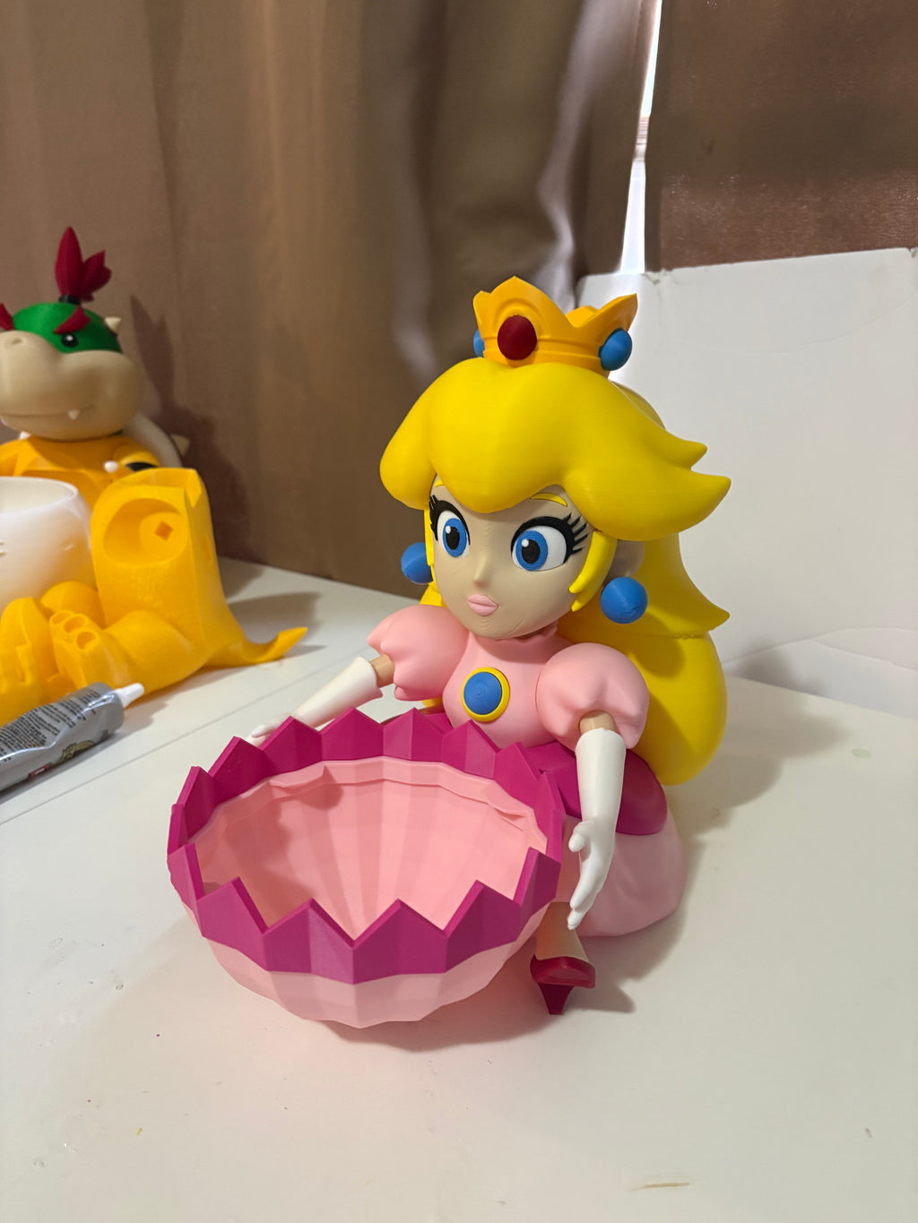 Princess Peach  Bucket (3D Printed)