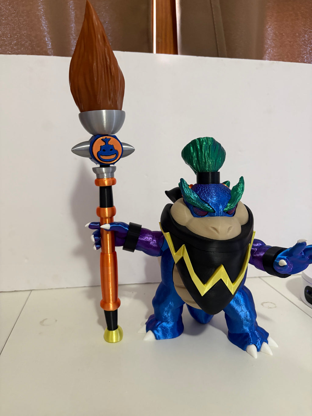 Bowser Jr Galaxy Style 3D Printed Figure