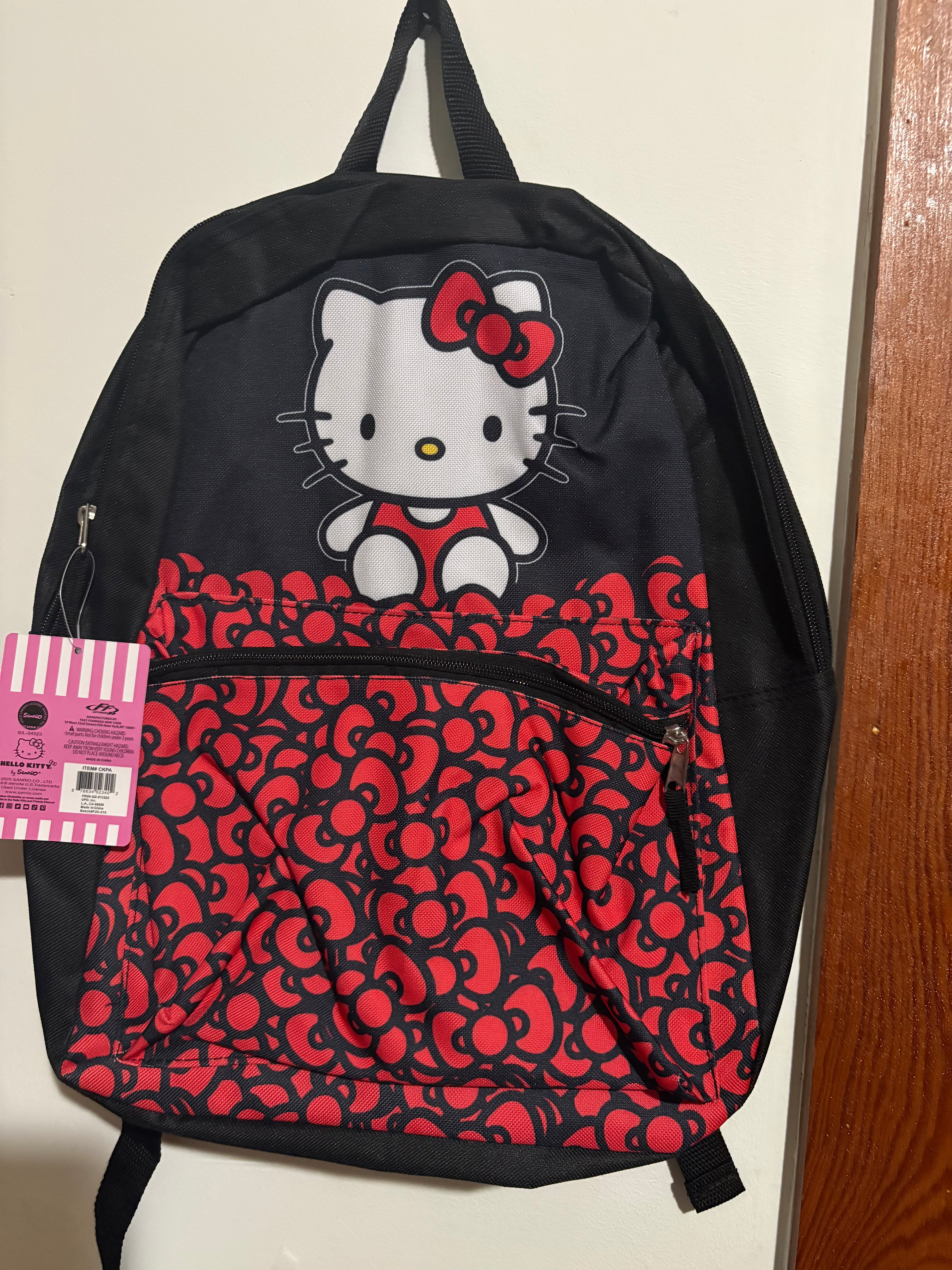 Hello kitty backpack