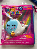 TabaJelly Squeezeables Fish Toy Squishy, Wallie Narwhal Squeeze Fidget
