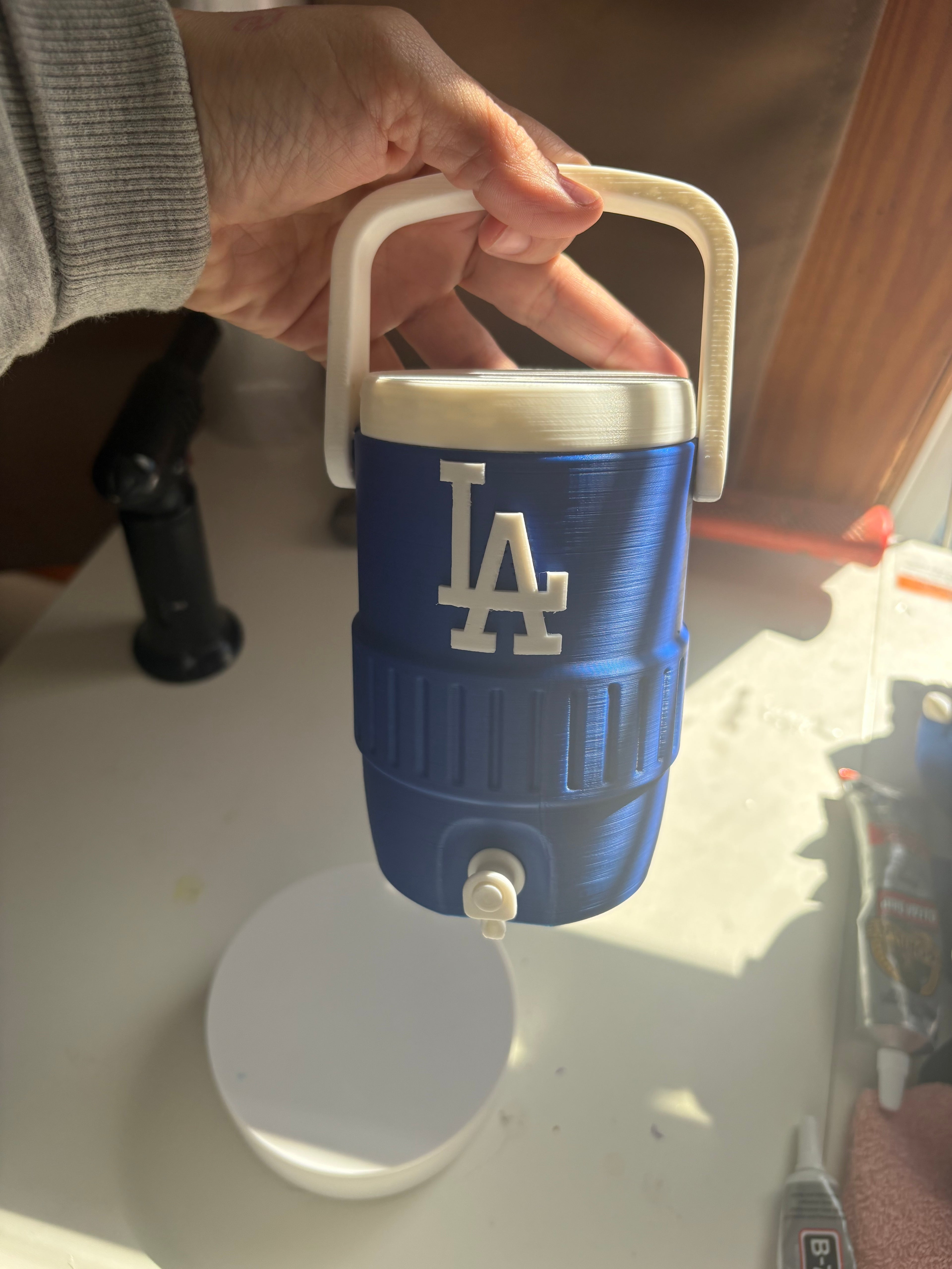 3D Printed LA Dodgers Cooler