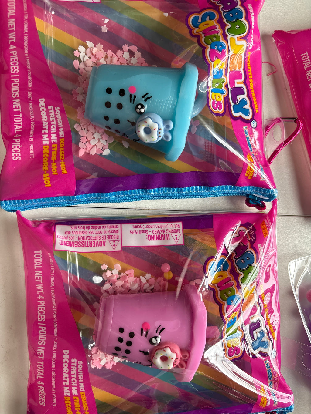 Taba Jelly Squeezeables Boba Squishy, Bella Boba Squishi Squeeze Toy USA