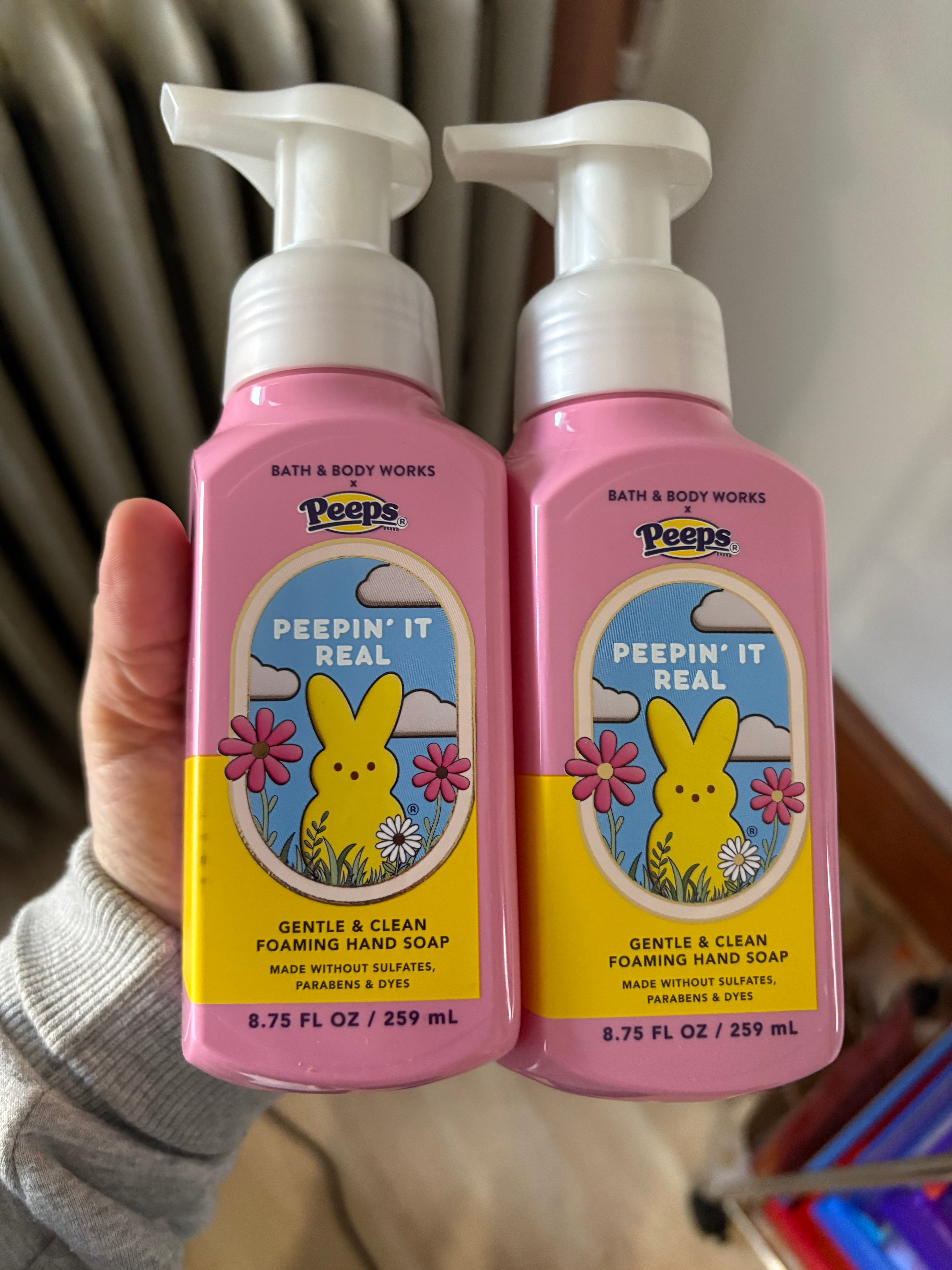 Bath & Body Works x Peeps Peepin’ It Real Foaming Hand Soap 8.75 oz