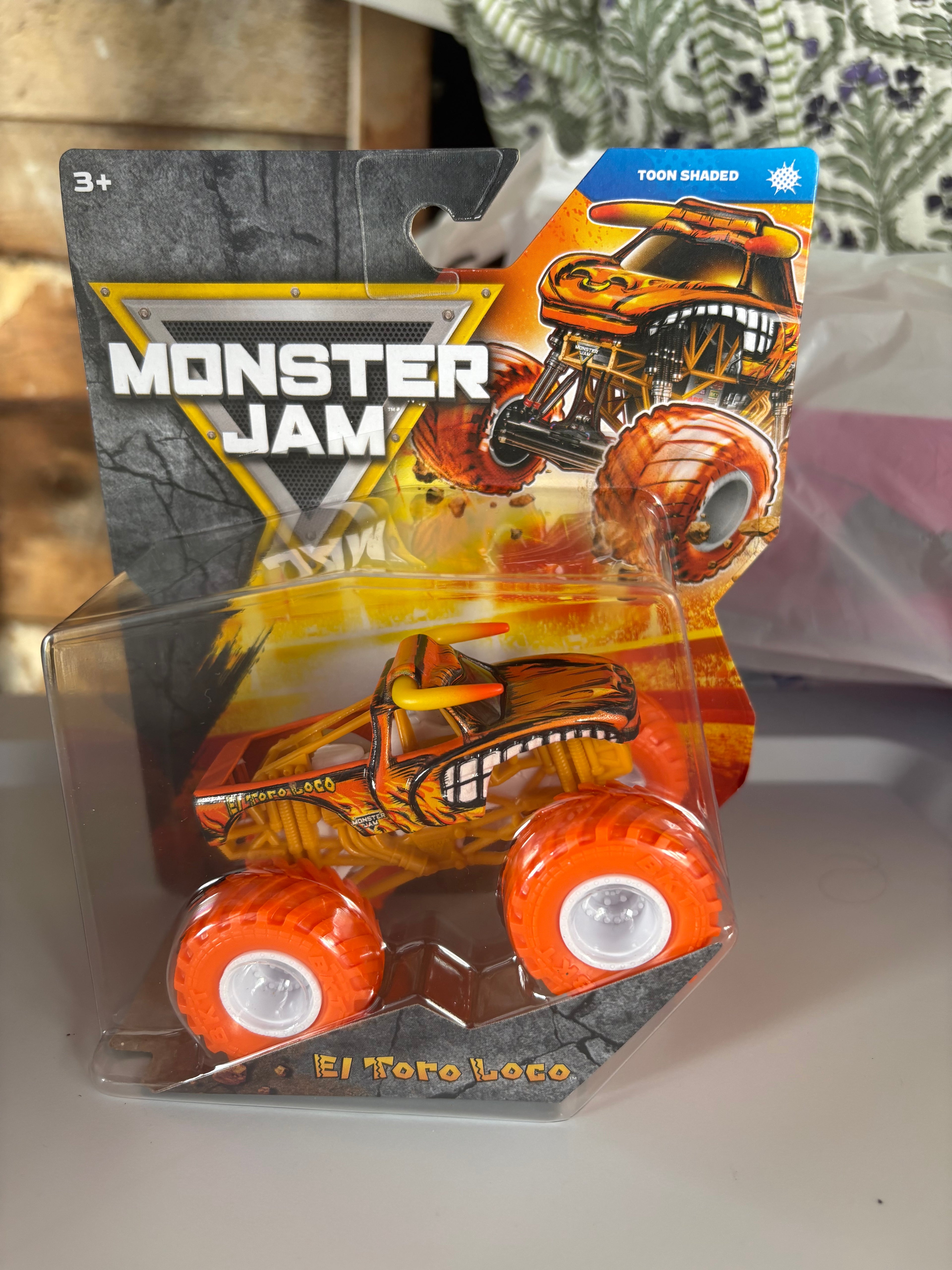 2025 SPINMASTER MONSTER JAM TOON SHADED EL TORO LOCO SERIES 45 NEW
