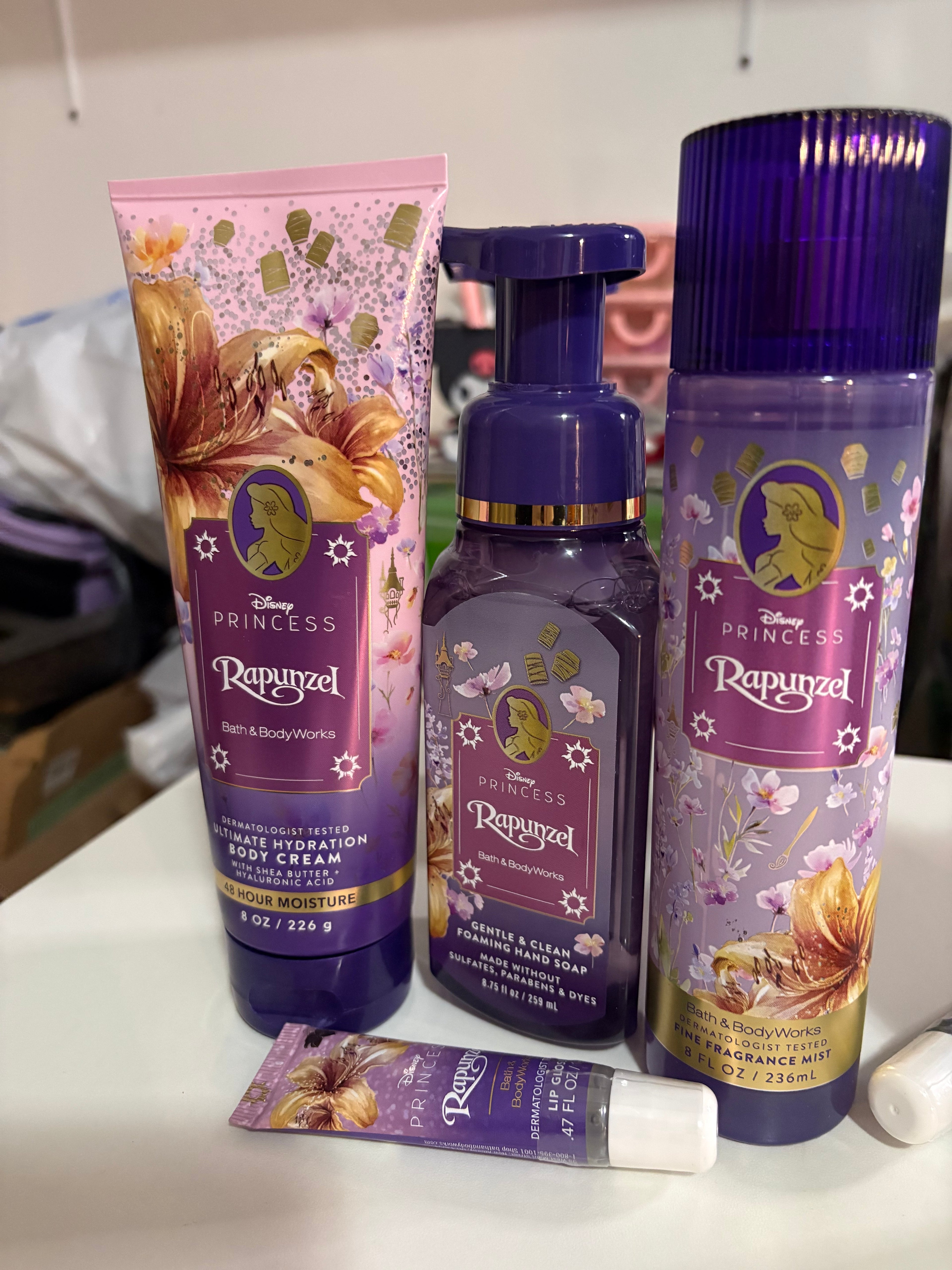 Rapunzel 4 pcs