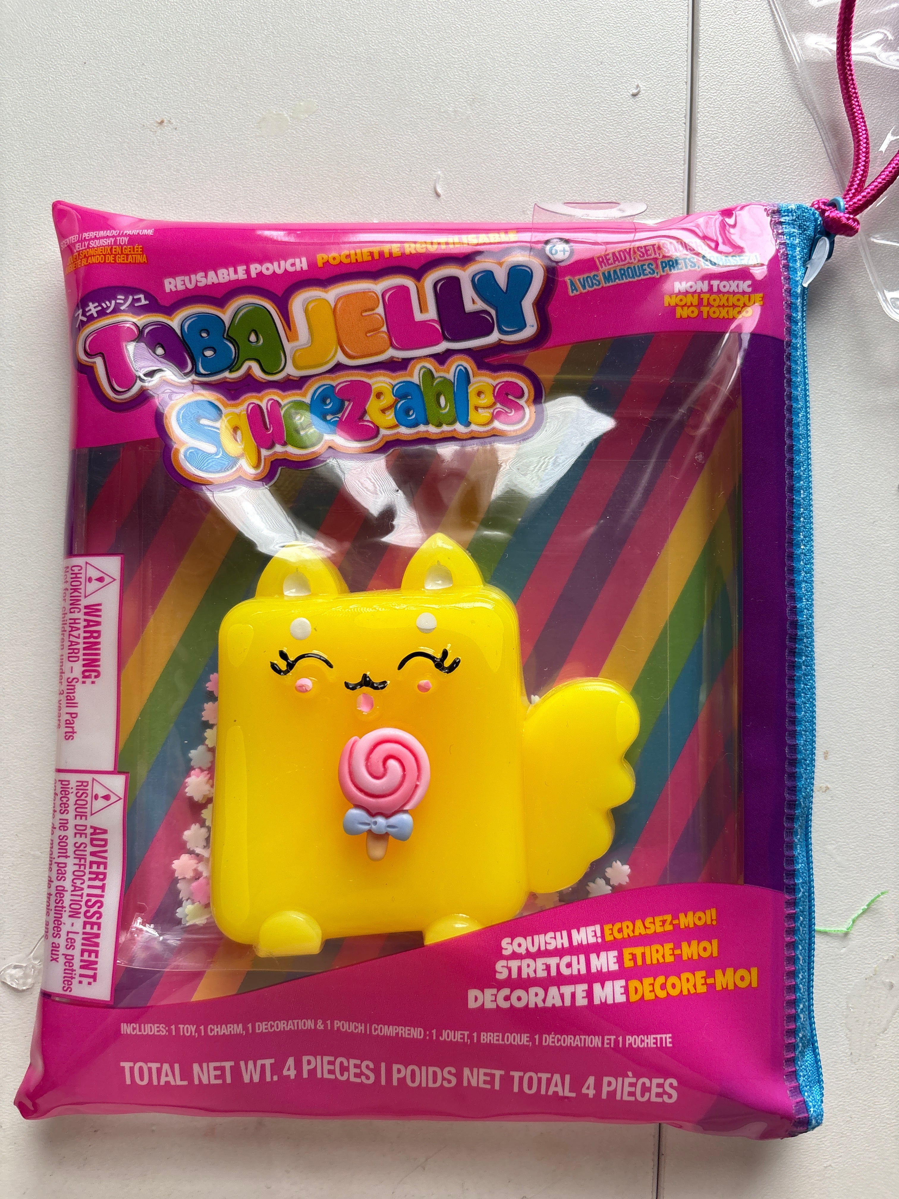 Jelly Squeezeables Taba Squish Squeeze NEW