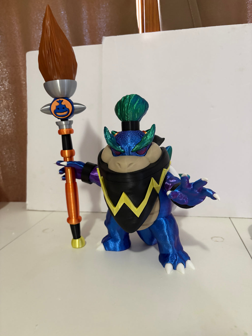 Bowser Jr Galaxy Style 3D Printed Figure