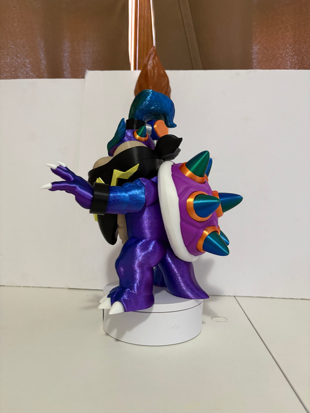 Bowser Jr Galaxy Style 3D Printed Figure