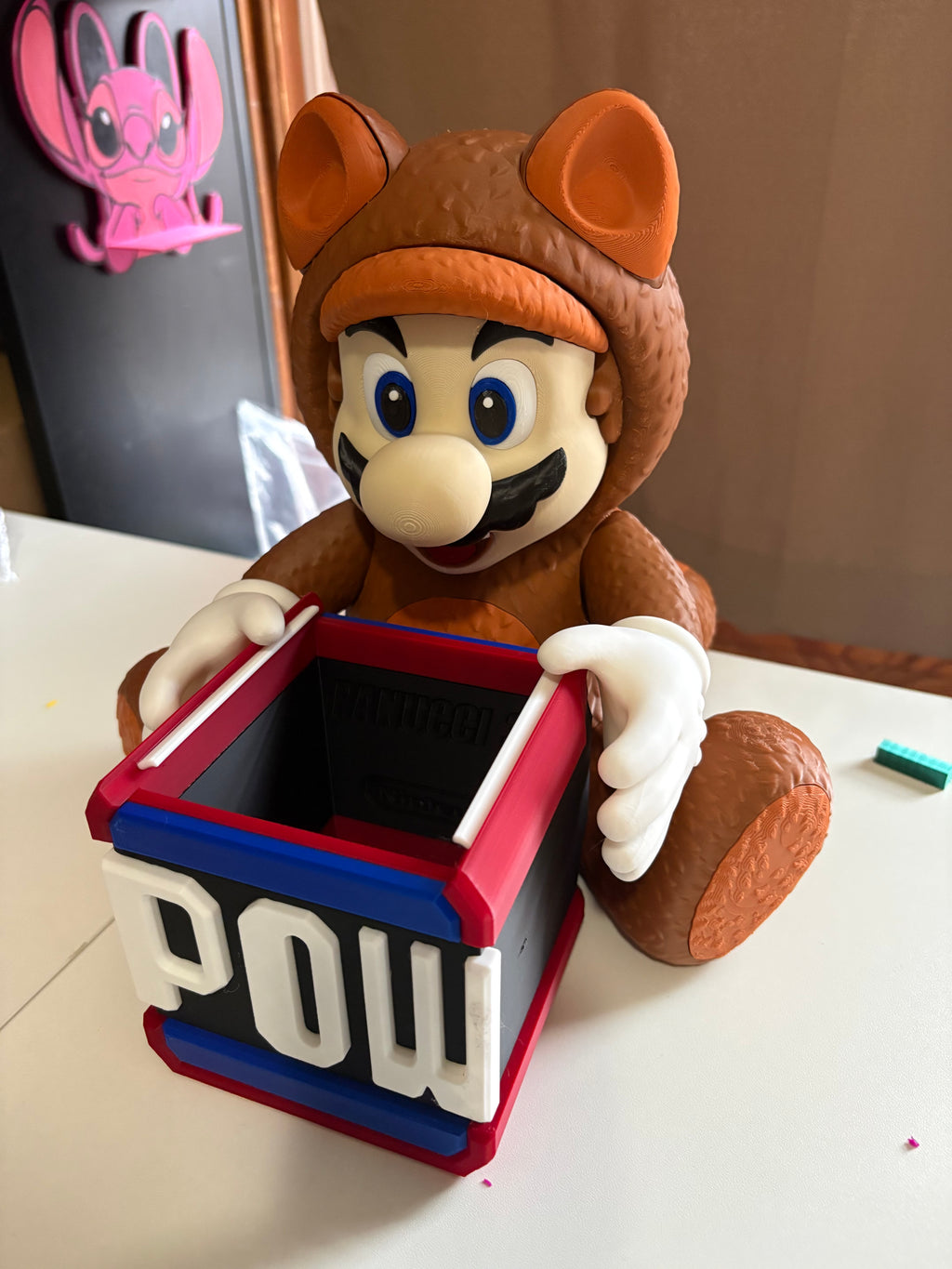 Super Mario Tanooki  Bucket (3D Printed)