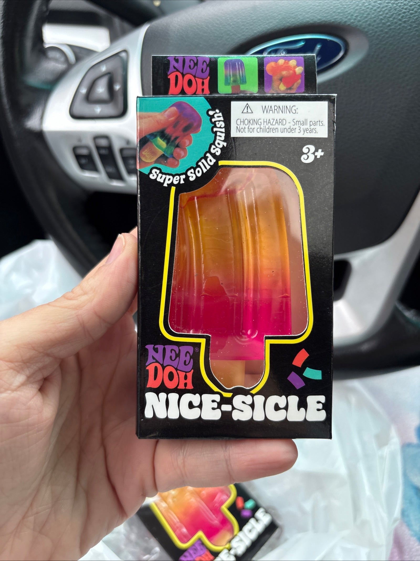 NeeDoh Nice-Sicle Squishy Sensory Toy – Super Soft Squeeze Fidget