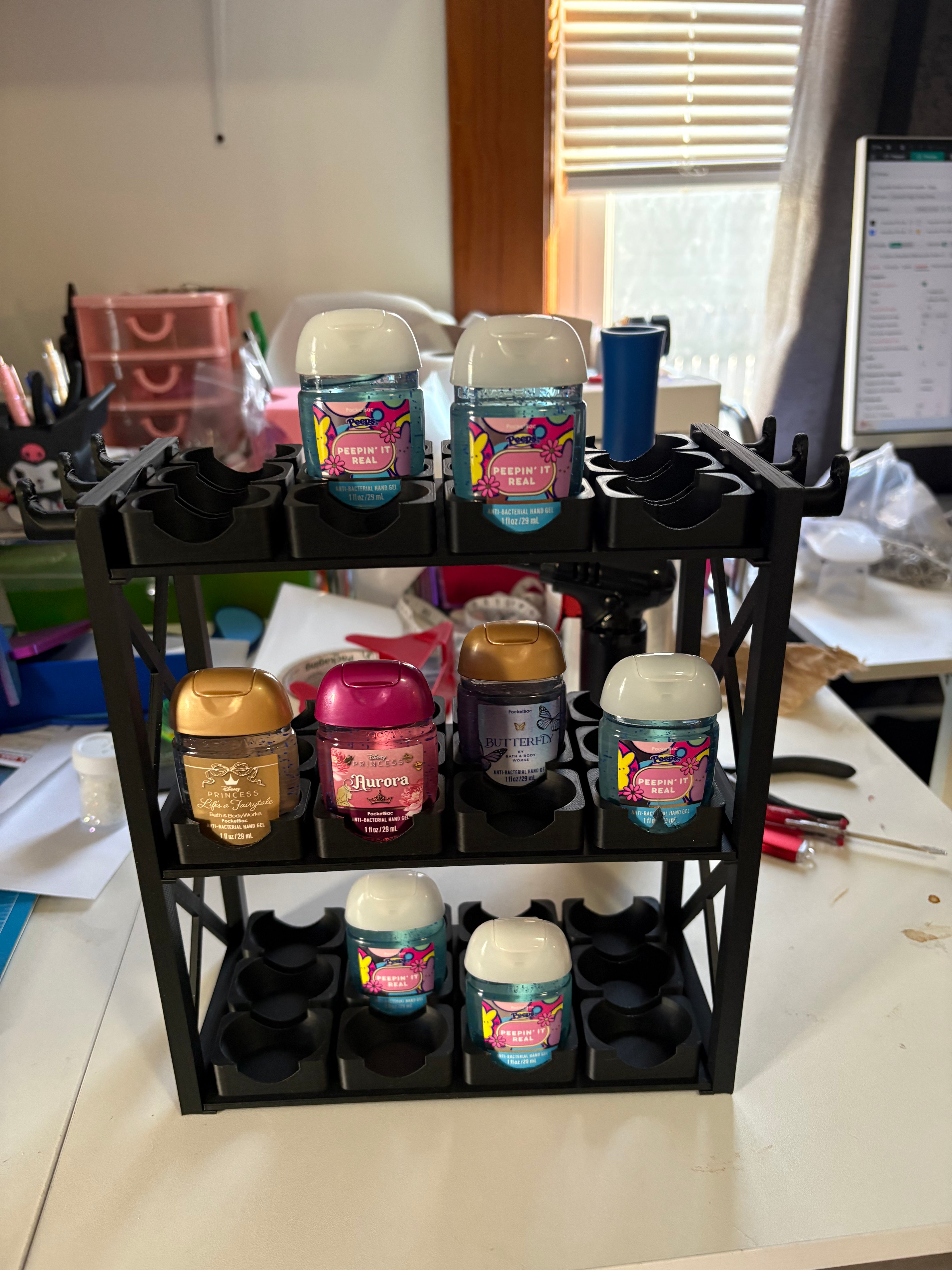 Pocketbac Holder Display Stand - 3 Tier Organizer