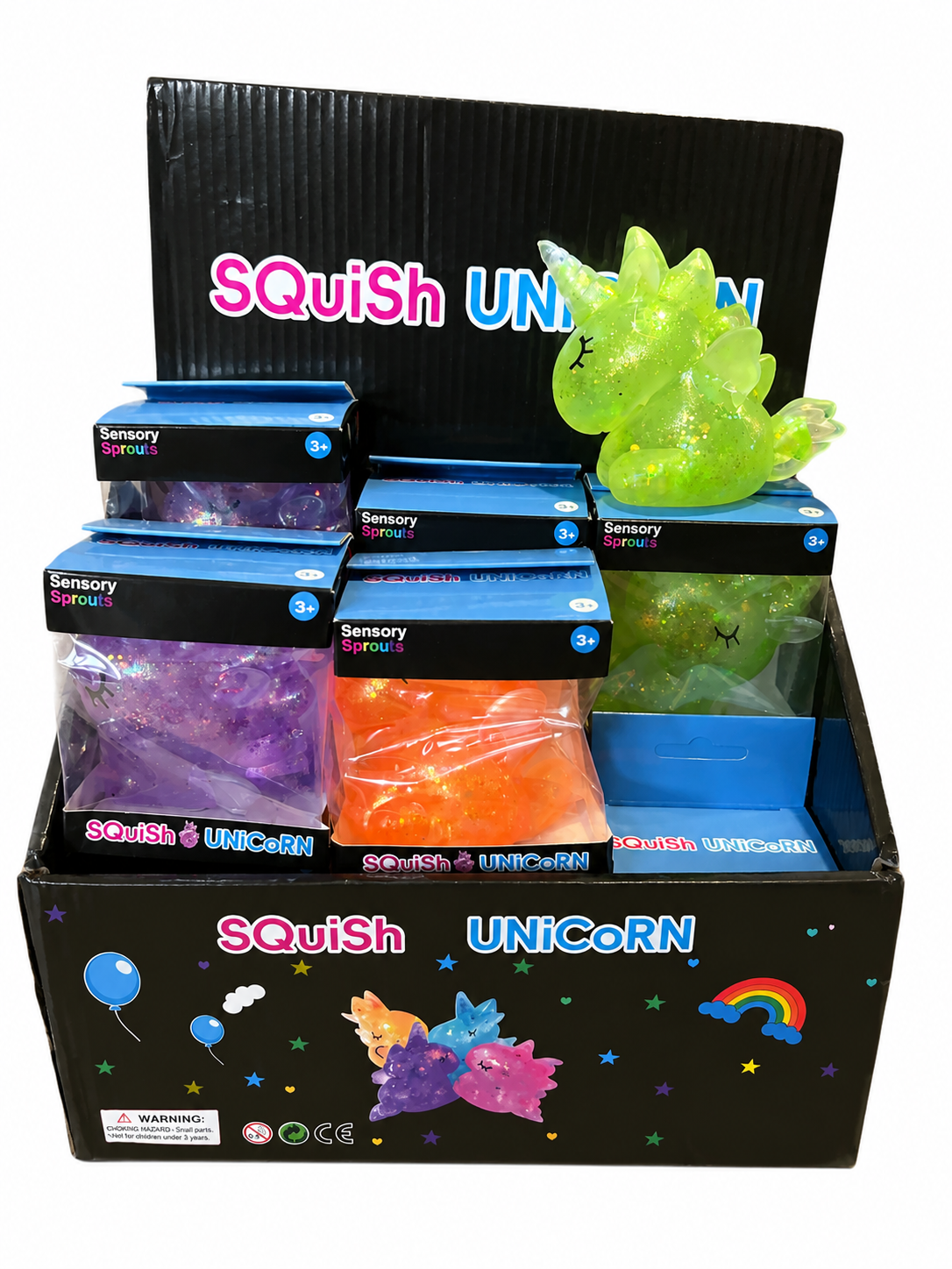 Squish Unicorn Glitter Squishy