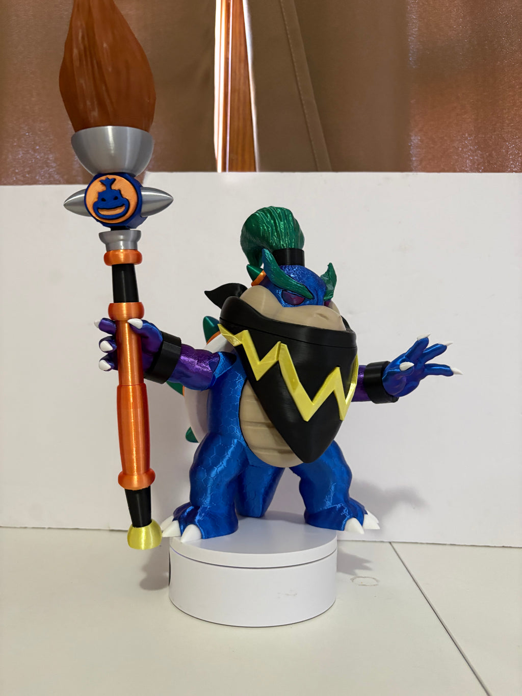 Bowser Jr Galaxy Style 3D Printed Figure