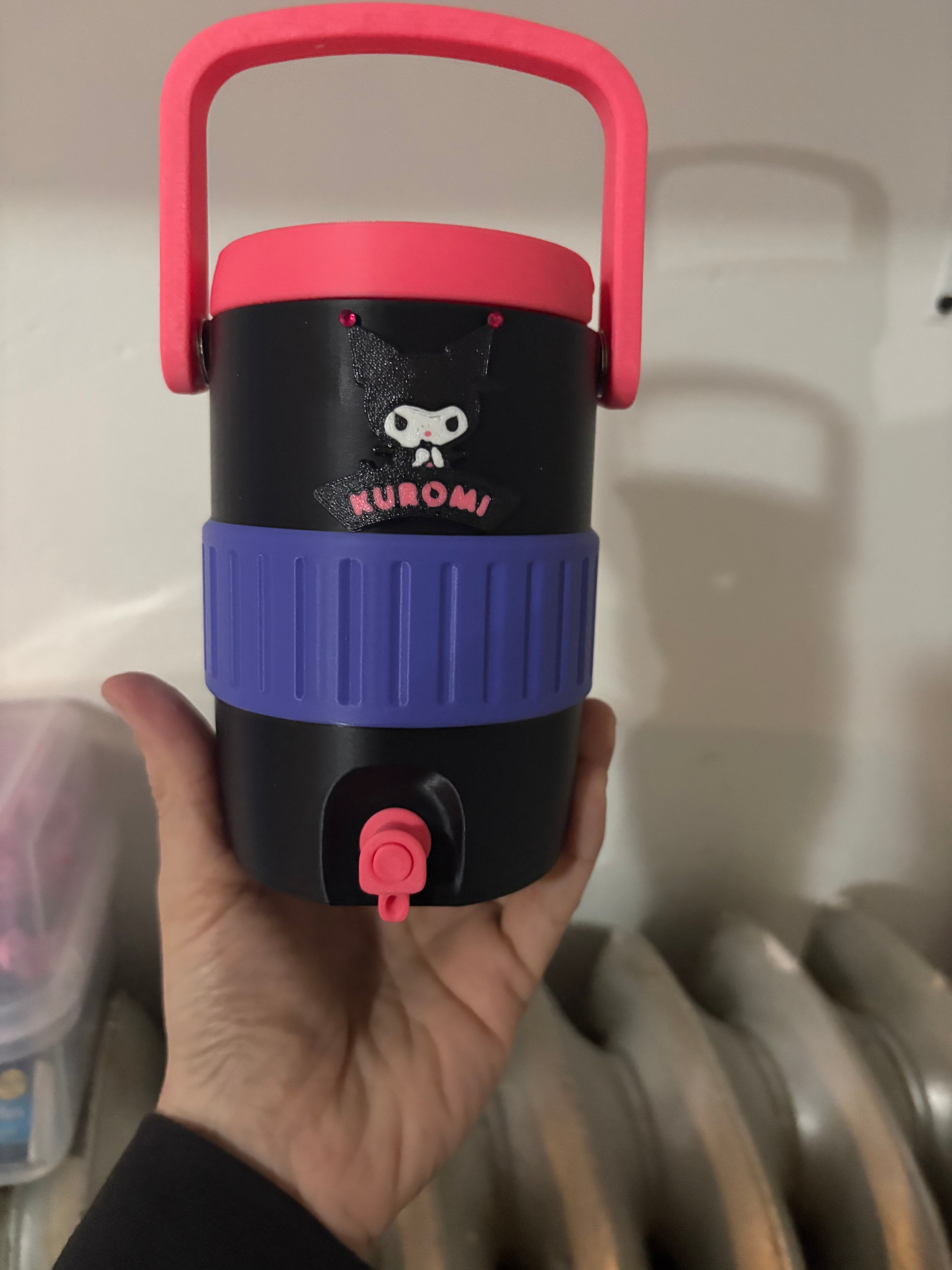 Kuromi cup cooler