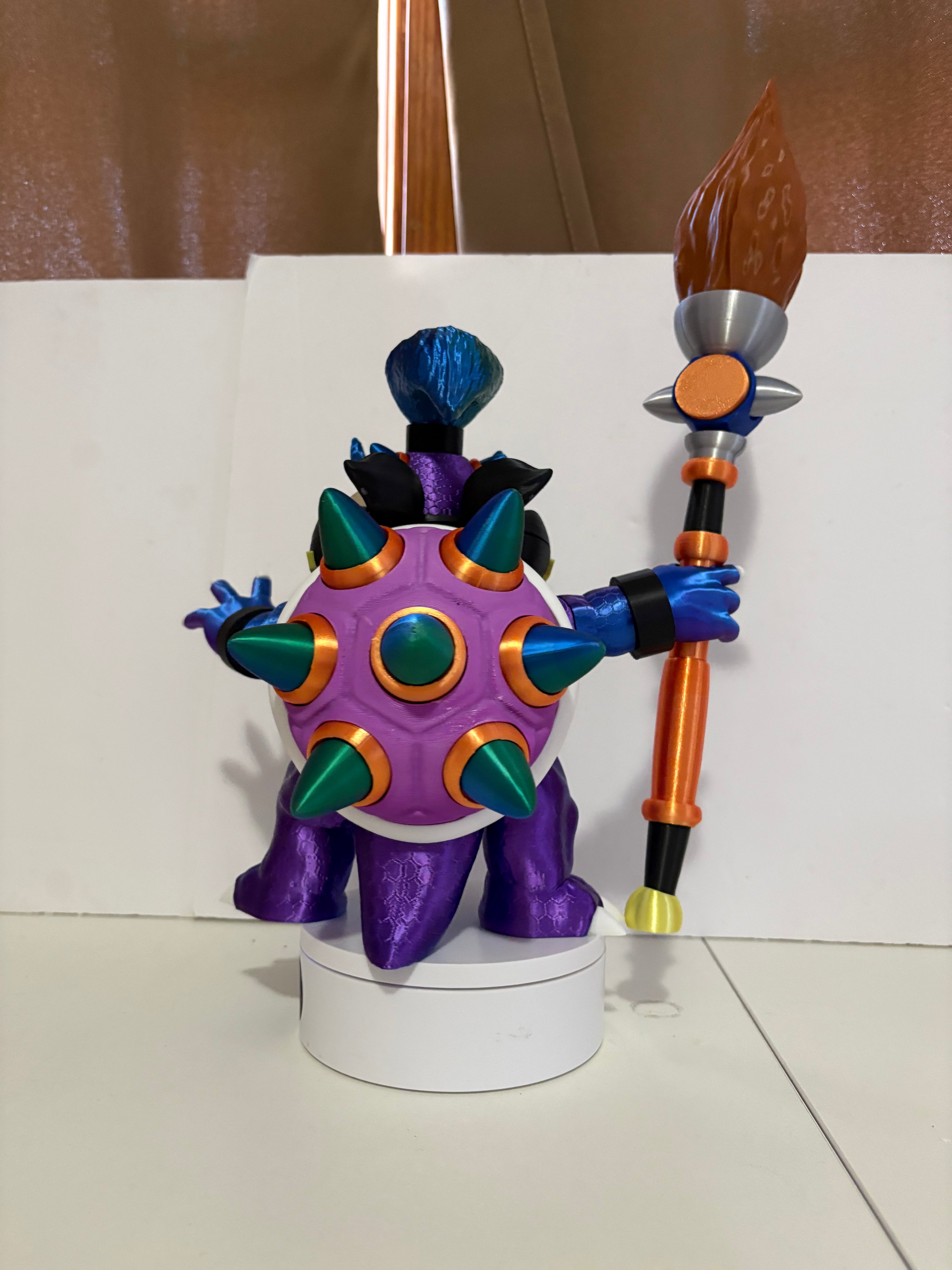 Bowser Jr Galaxy Style 3D Printed Figure