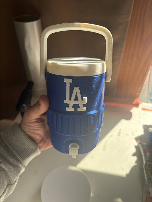 3D Printed LA Dodgers Cooler