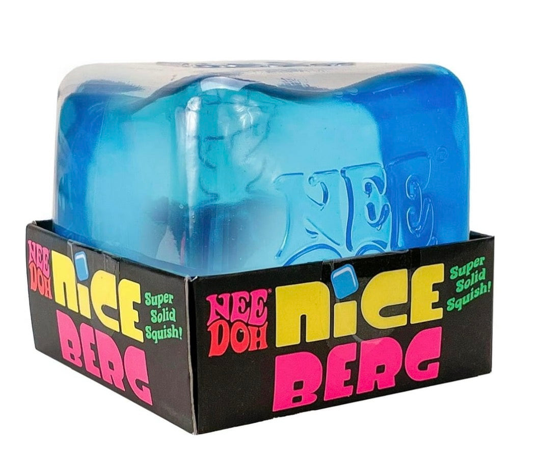 NeeDoh Nice Berg Super Solid Squish Sensory Fidget Toy