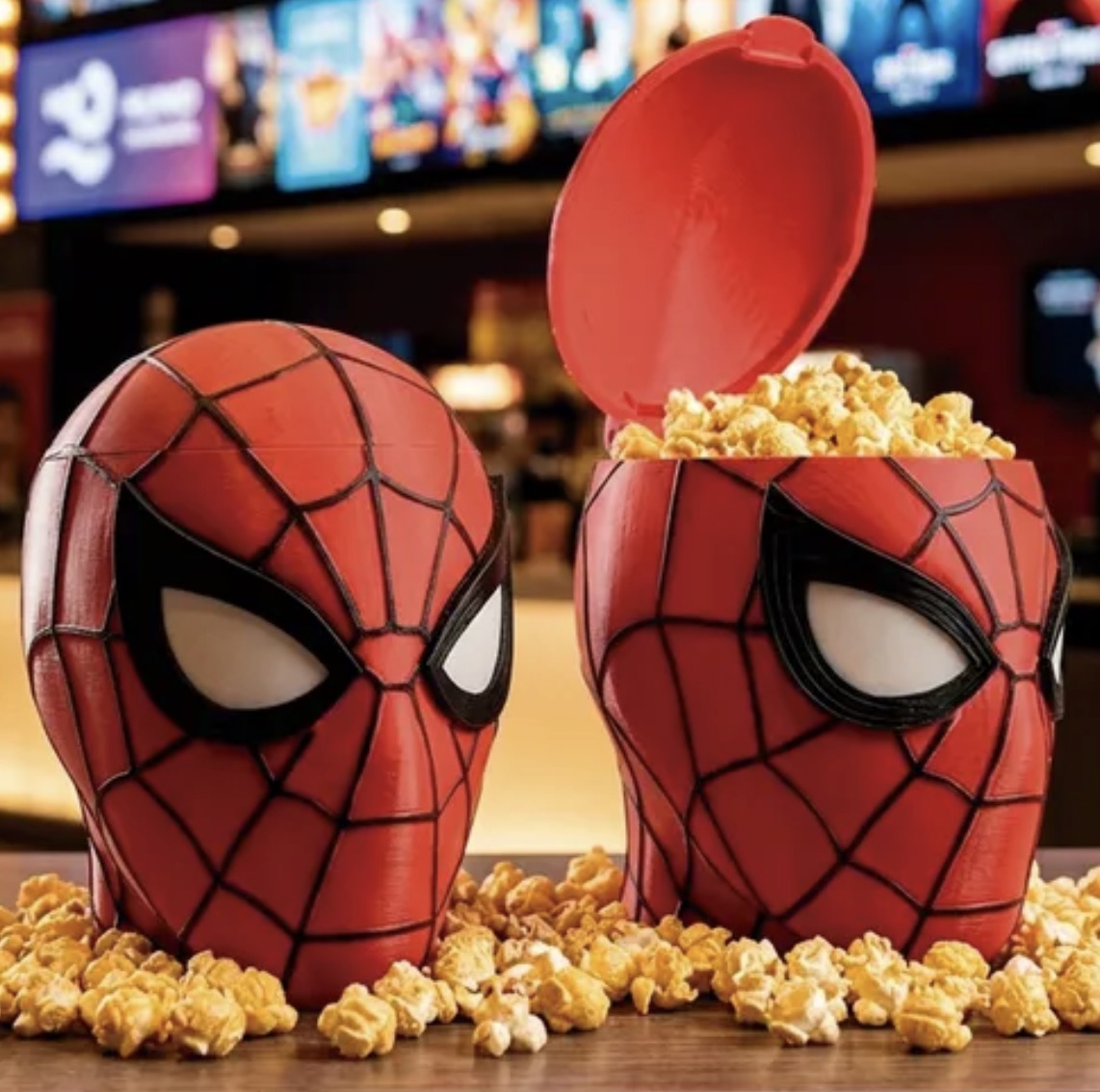 Spiderman popcorn Bucket