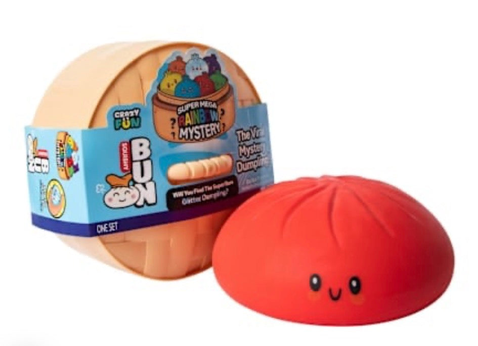 Super Mega Rainbow Mystery Squishy Bun Set (Styles May Vary)