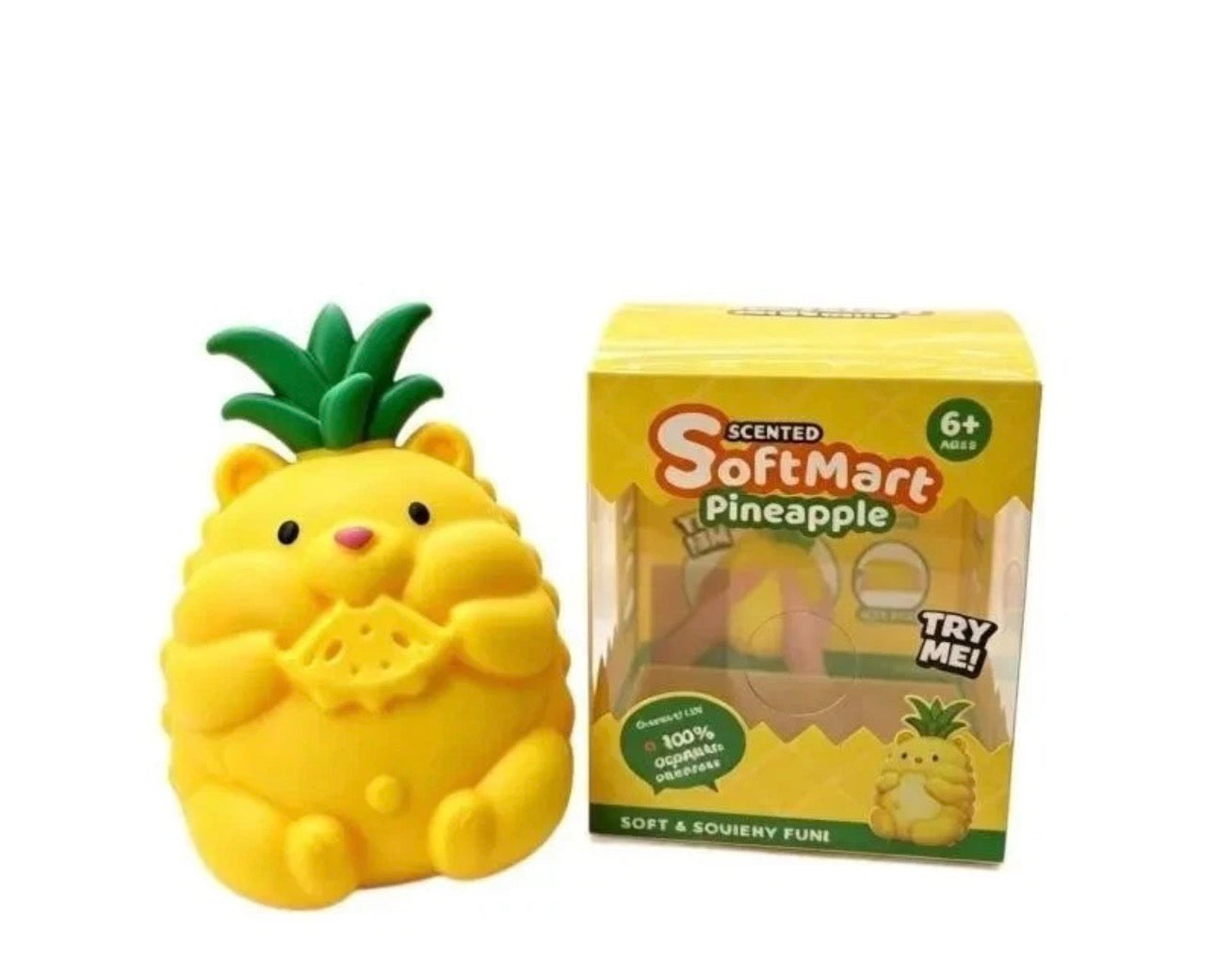 SoftMart Pineapple Bear Squishy
