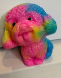 STICKY RAINBOW POODLE SQUISHY THE TOY NETWORK