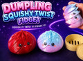 Dumpling Squishy Twist Fidget Toy Kawaii Stress Relief Sensory Toy