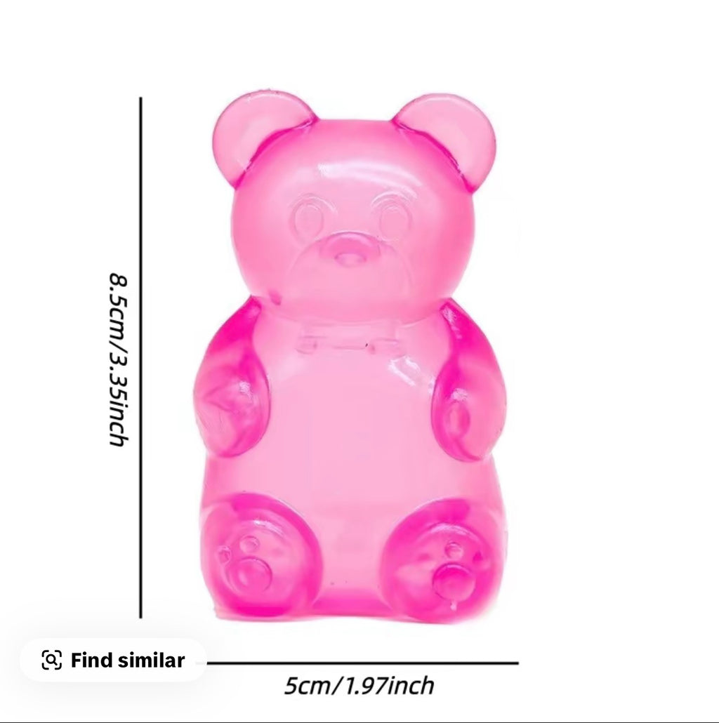 Gummy Bear Squishy Toy Kawaii Squeeze Stress Relief Candy Style