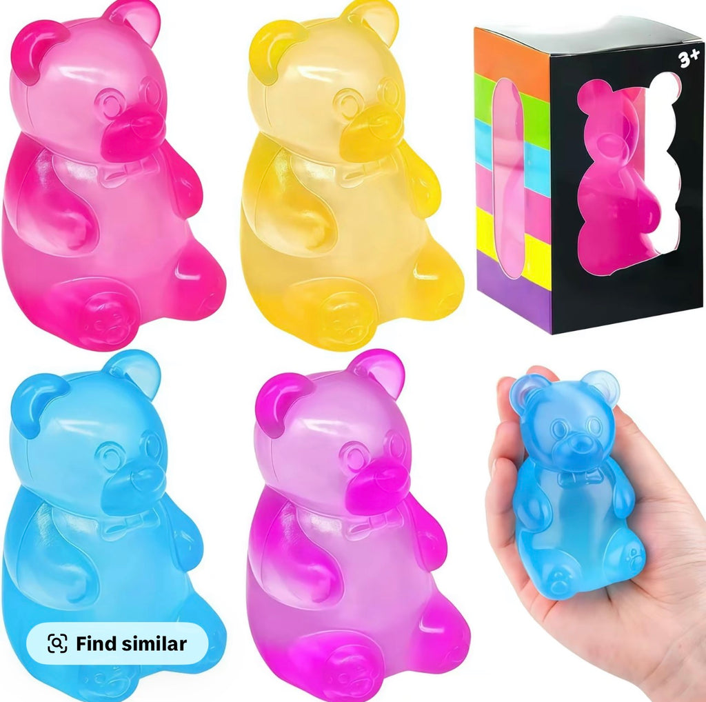 Gummy Bear Squishy Toy Kawaii Squeeze Stress Relief Candy Style