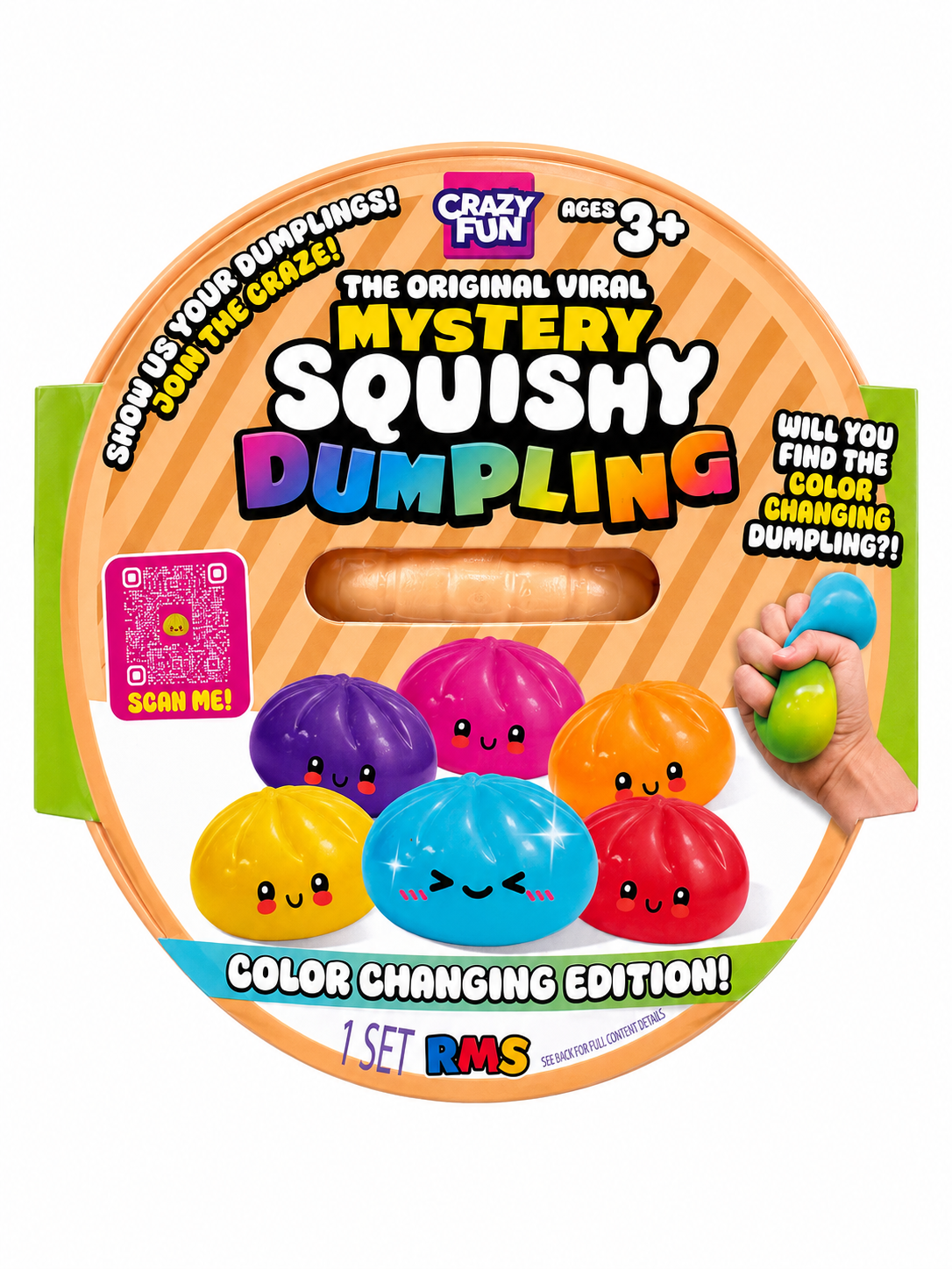 RMS Mystery Squishy Dumpling Color Changing