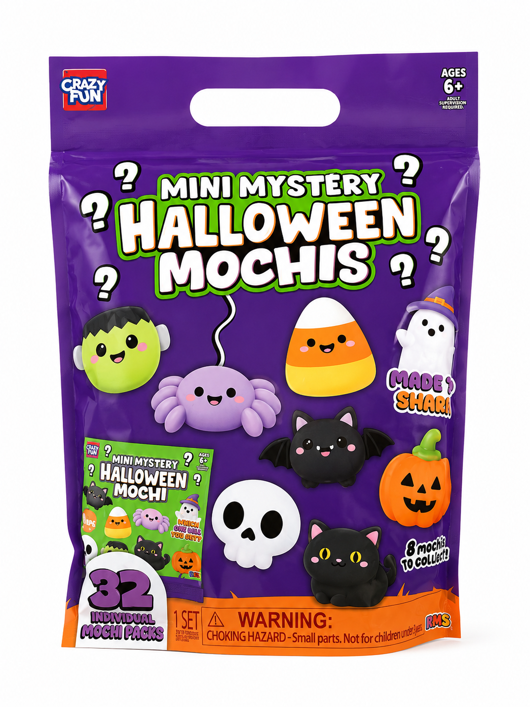 Crazy Fun Mini Mystery Halloween Mochis – 32 Individual Packs