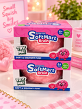 SoftMart Brain Scented Squishy Toy – Pink Brain Stress Relief Fidget Toy
