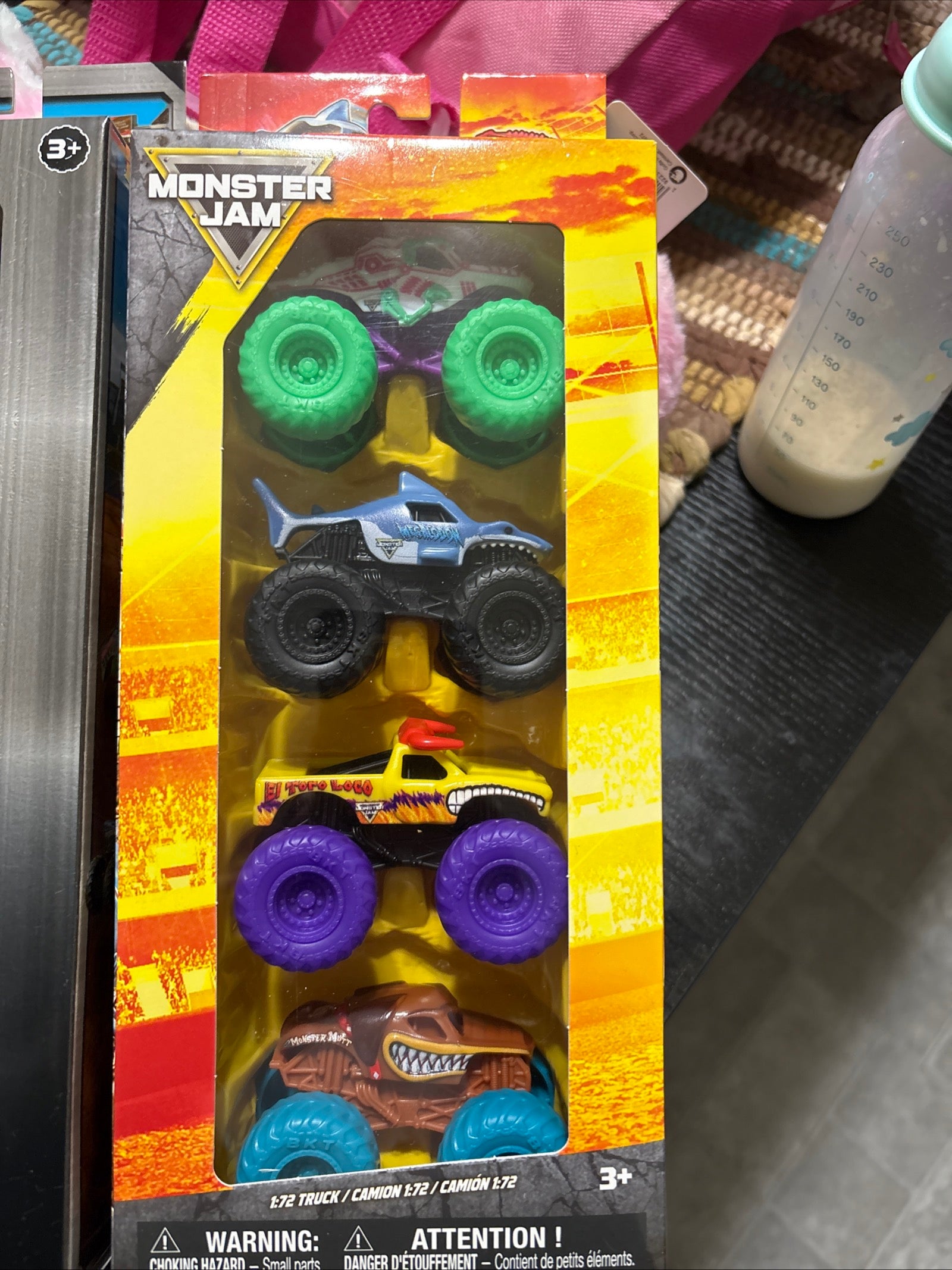 Monster Jam 1:72 Scale Truck 2 Set (4-Pack)