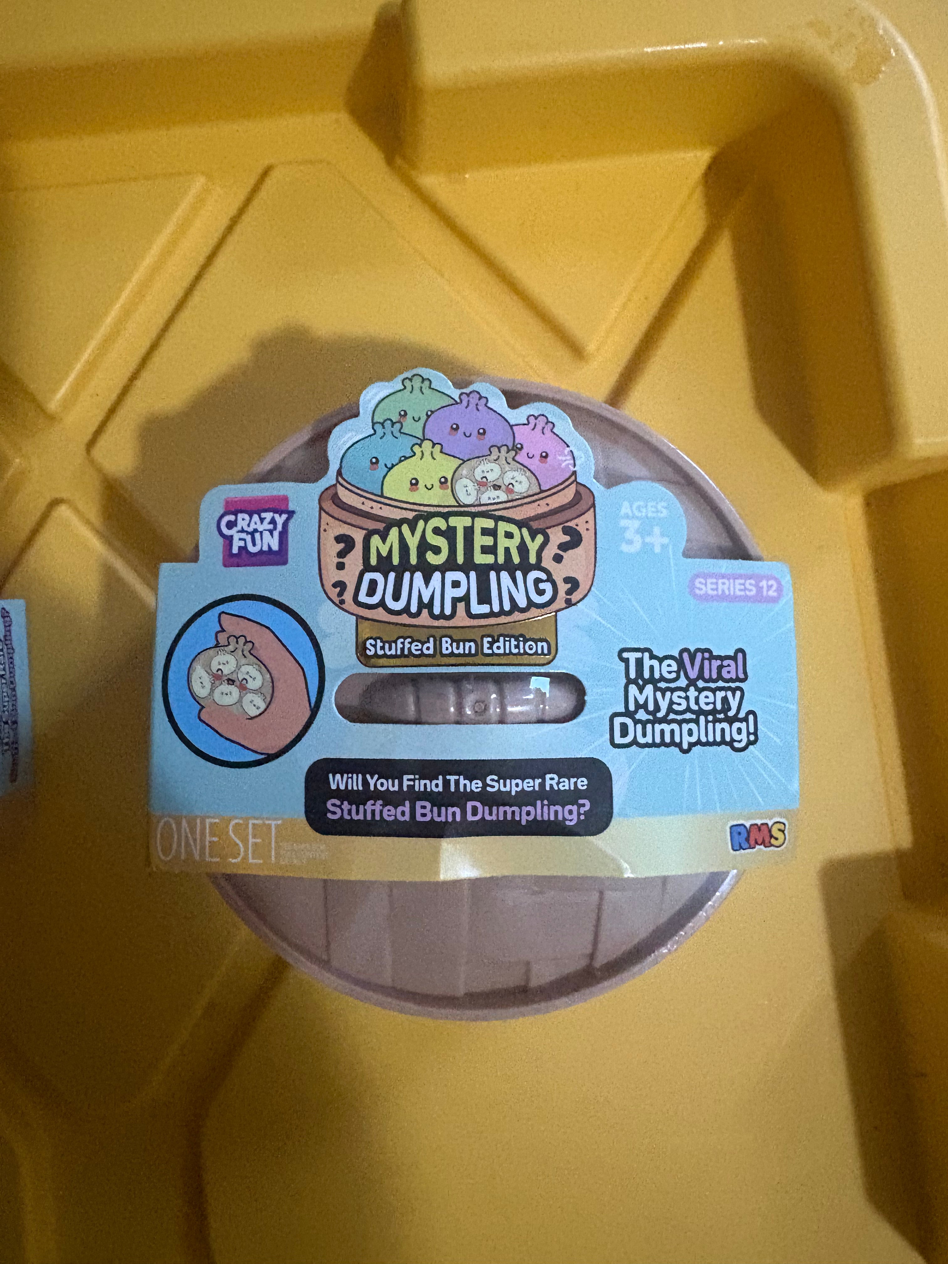 Crazy Fun® Mystery Stuffed Squishy Bun Edition (Styles May Vary)