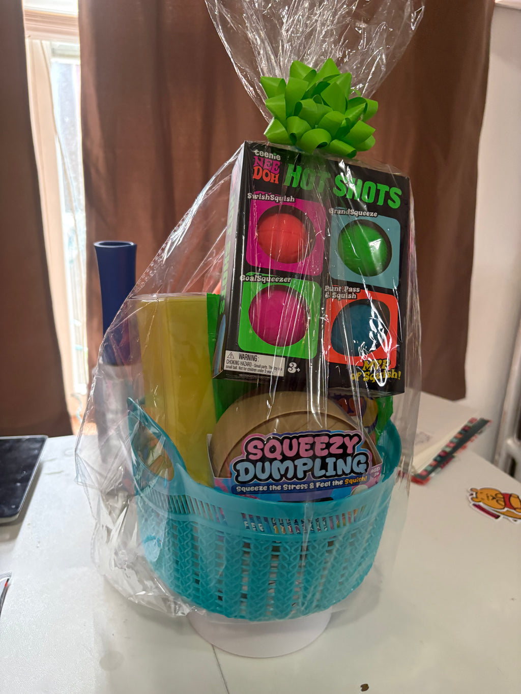 Viral Squishy Basket Gift Set