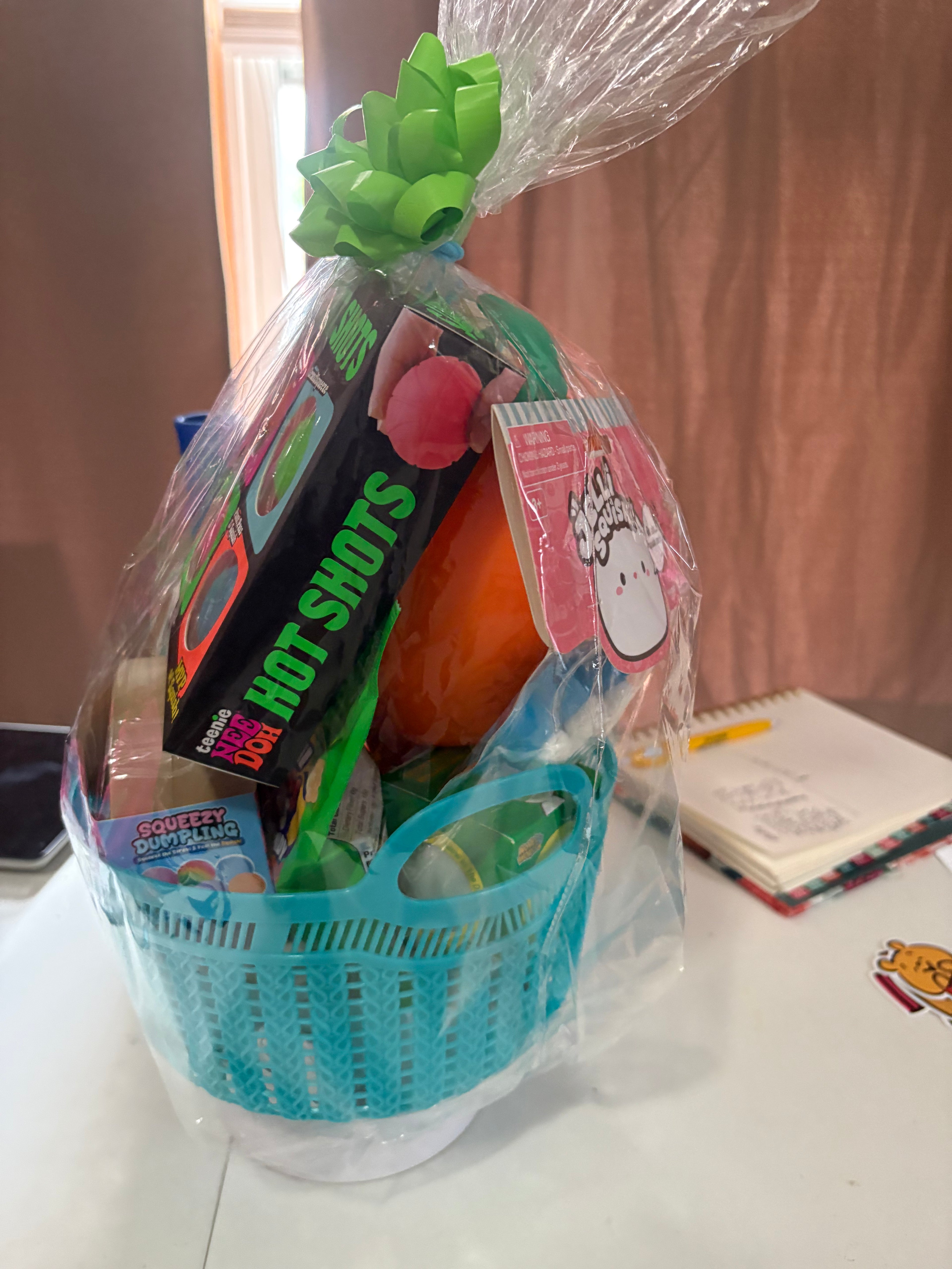 Viral Squishy Basket Gift Set