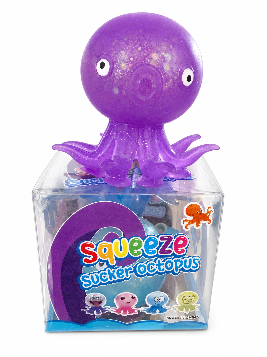 Octopus Squeeze Sucker Tactile Sensory Fidget Toy Ages 3+