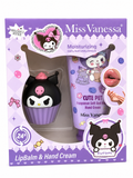 Kuromi Lip Balm & Hand Cream Gift Set – Moisturizing Skincare Duo