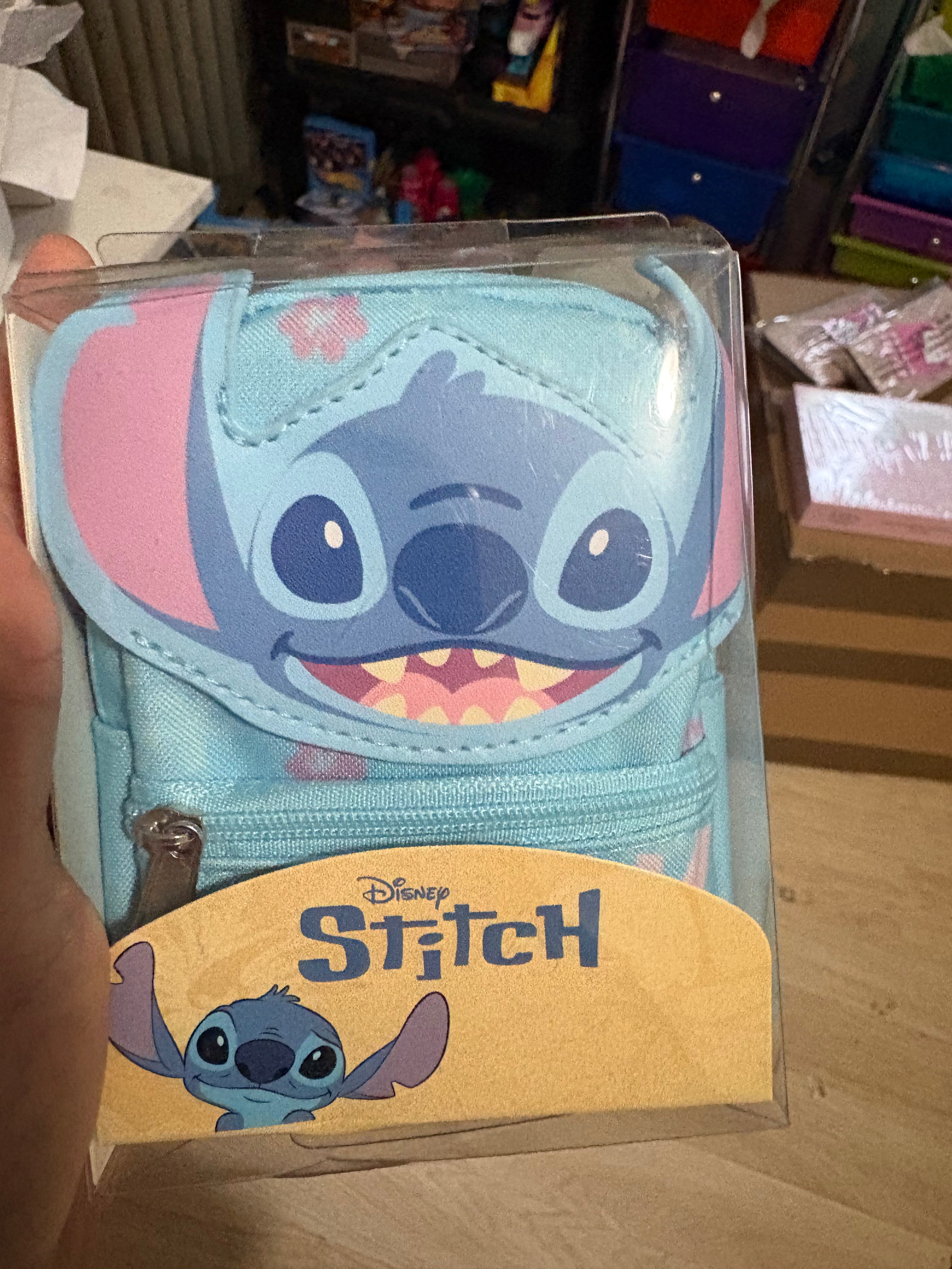 Stitch  Mini Backpack Keychain Coin Purse